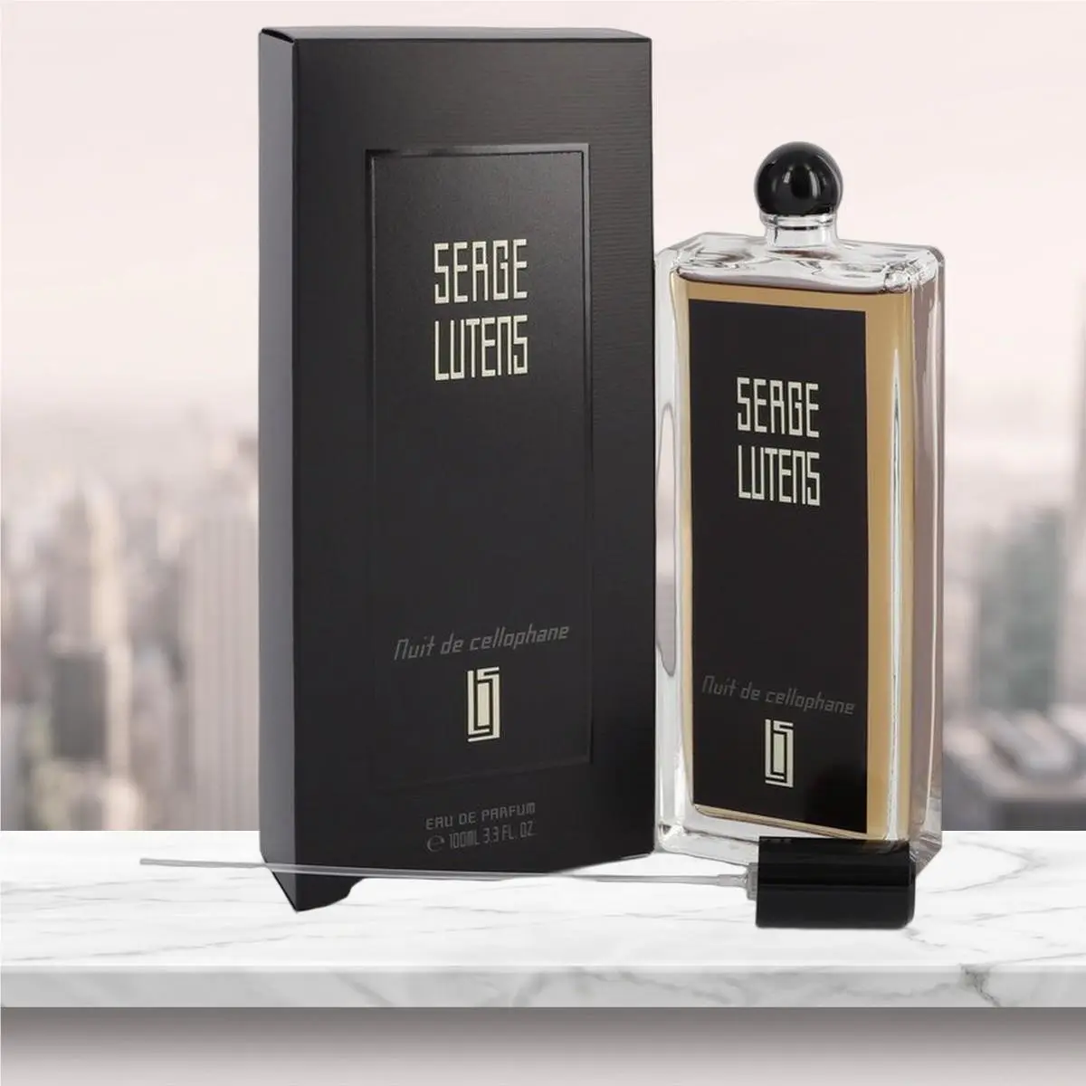 Nuit De Cellophane Eau De Parfum Spray Unisex By Serge Lutens - 3.3 oz