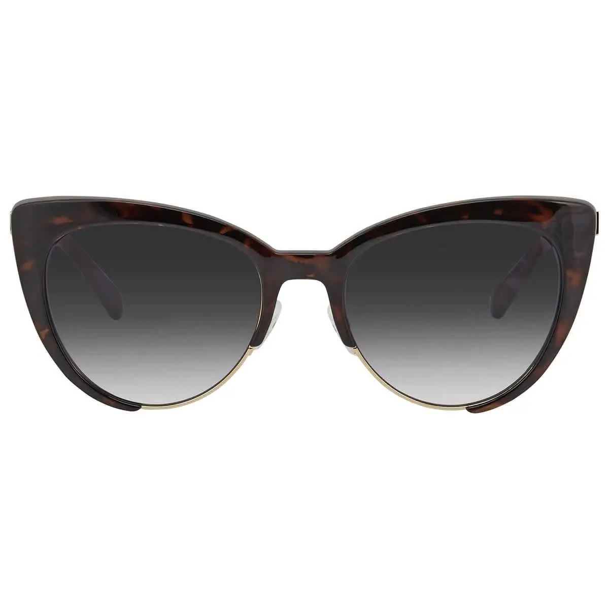 Grey Gradient Cat Eye Ladies Sunglasses MOS040/S 0086/9O 55 by Moschino