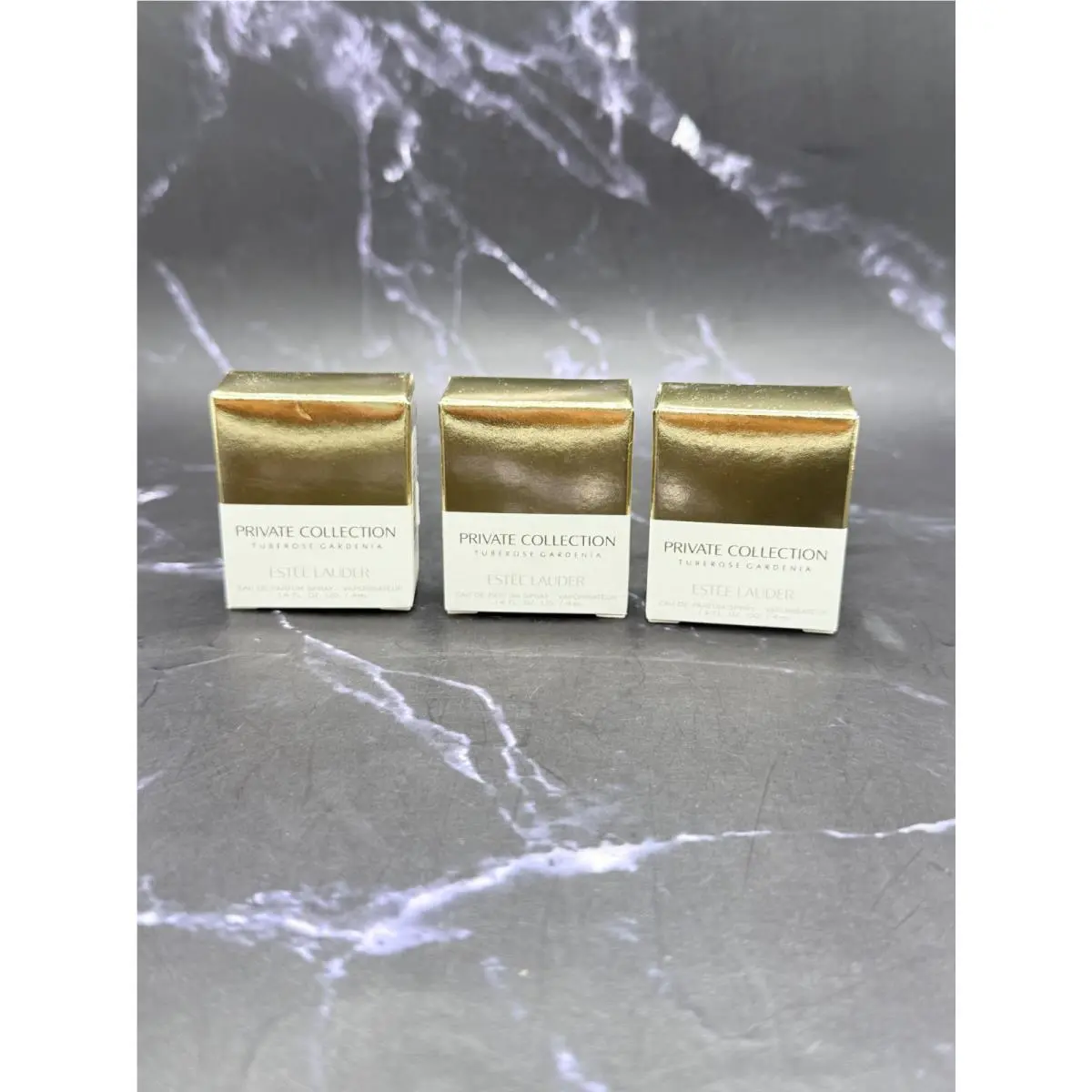 Set of 3 Estee Lauder Tuberose Gardenia Eau De Parfum - 0.14 oz / 4 ml