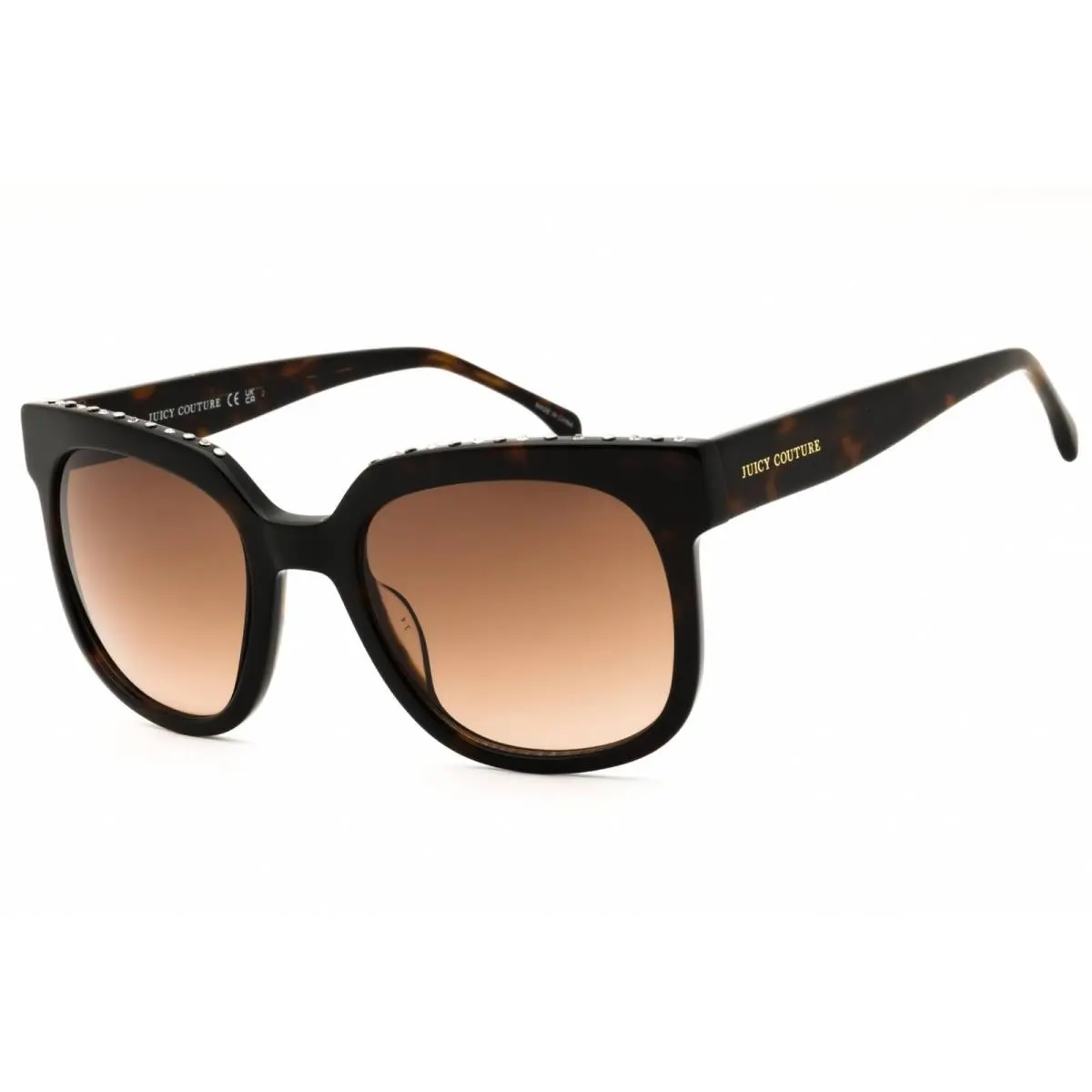 Women`s Sunglasses Tortoise Plastic Full Rim Frame JC 805/S Tort by Juicy Couture