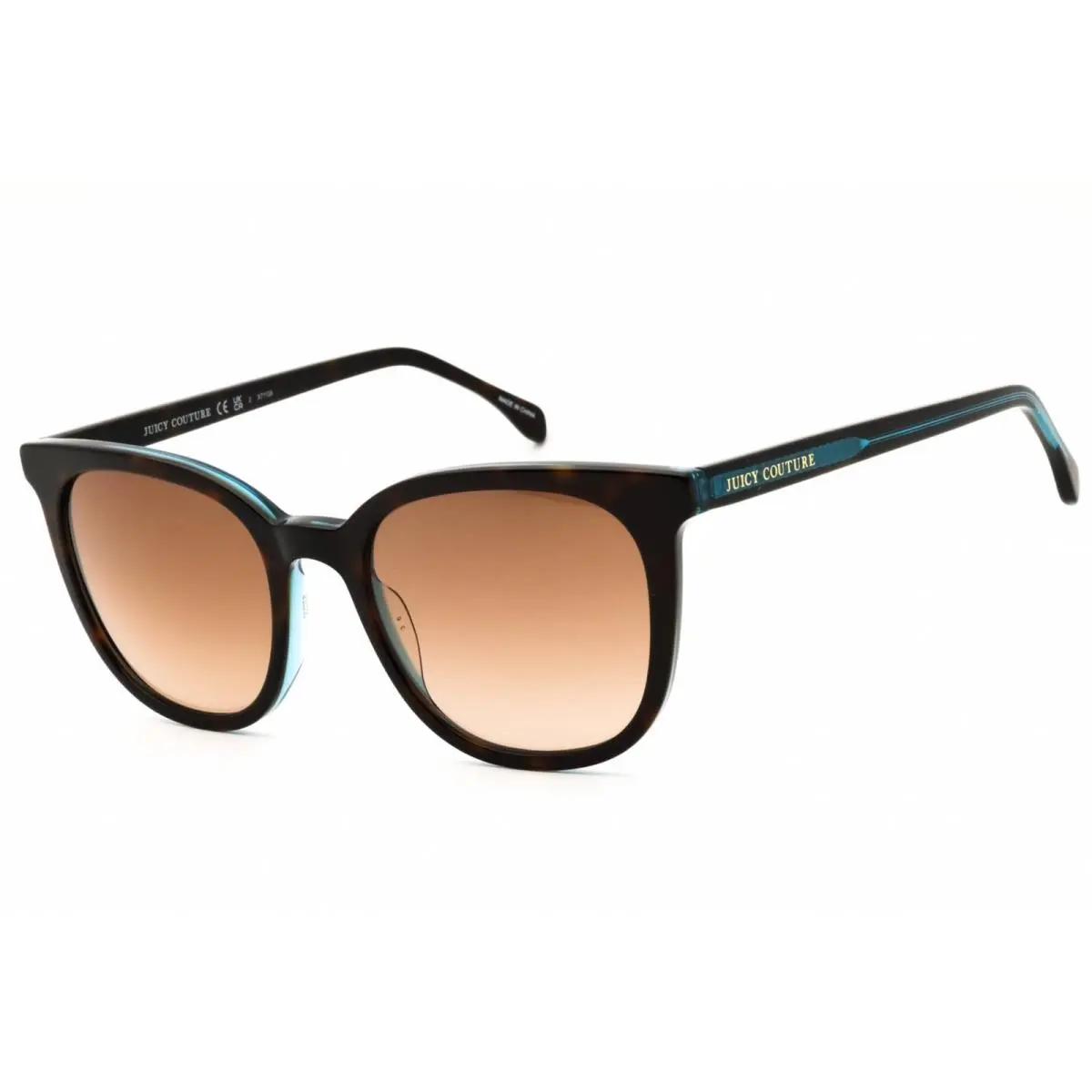Women`s Sunglasses Brown Havana Full Rim Frame JC 810/S Brn Hvna by Juicy Couture