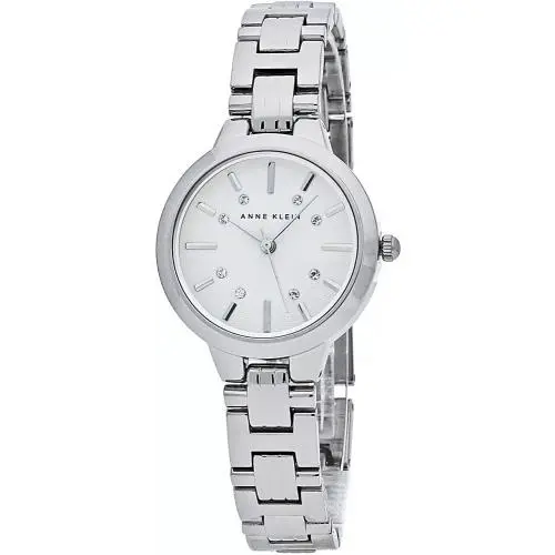 Womens Stainless Steel Swarovski Crystal Watch AK-2429WTSV by Anne Klein