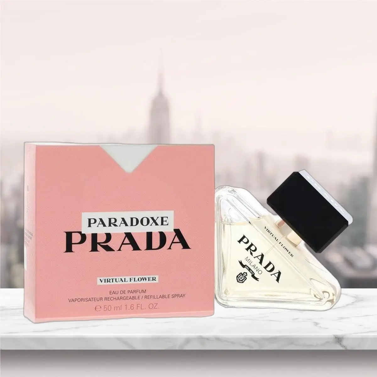 Prada Paradoxe Virtual Flower Eau De Parfum Spray By Prada - 1.6 oz