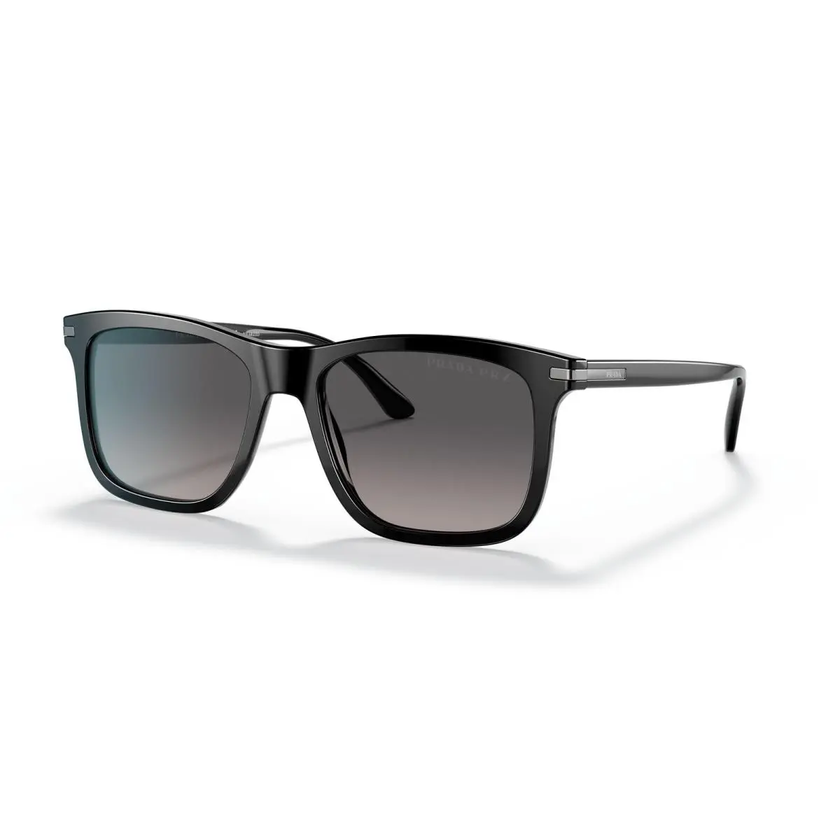 18WS Sunglasses 1AB09G Black by Prada