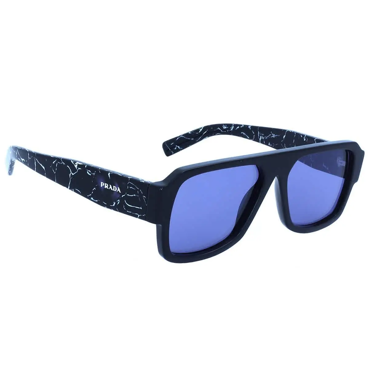 PR 22YS Men`s Aviator Sunglasses - 1AB05Q by Prada