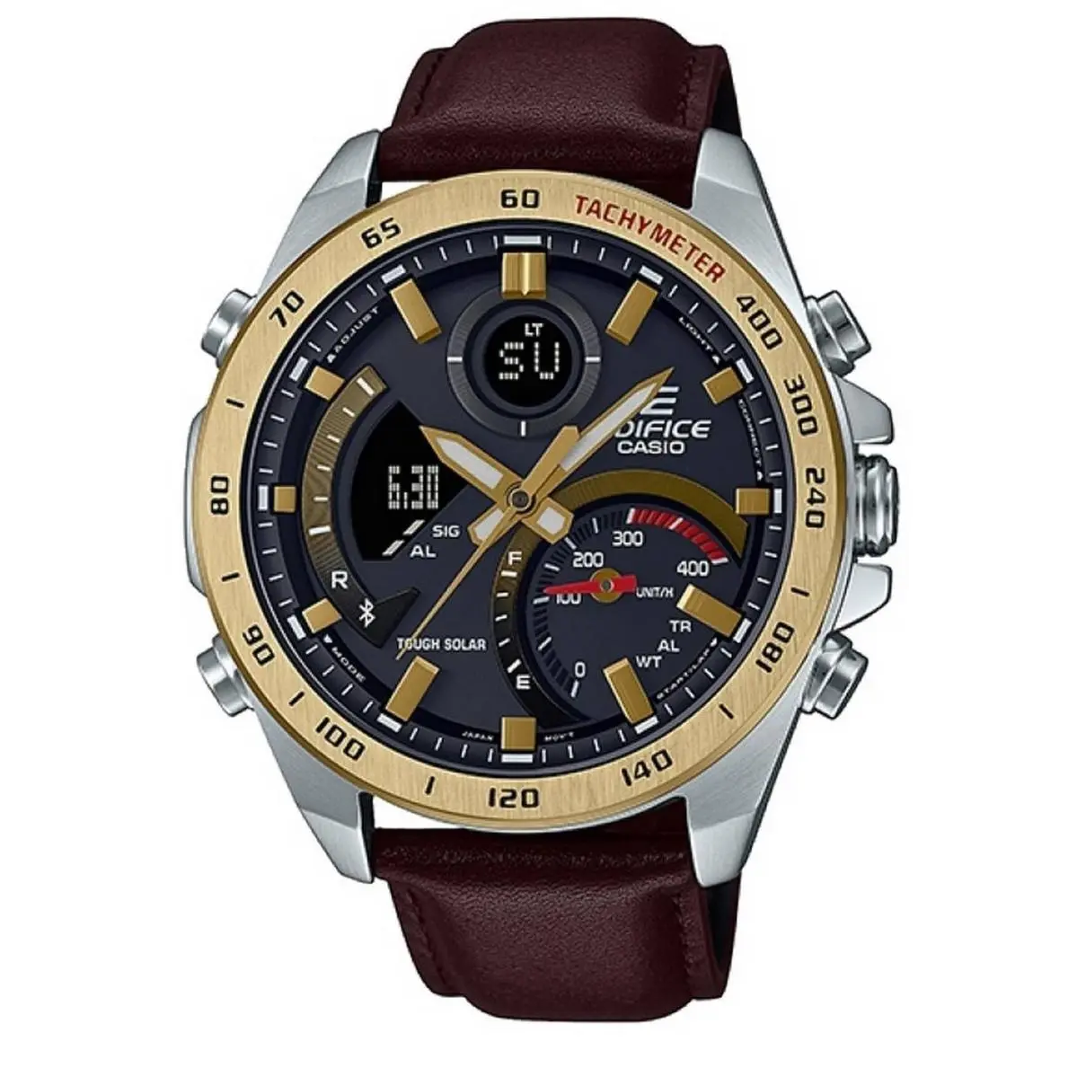 Edifice Chronograph Ana-digi Tough Solar ECB-900GL-1A 100M Mens Watch by Casio