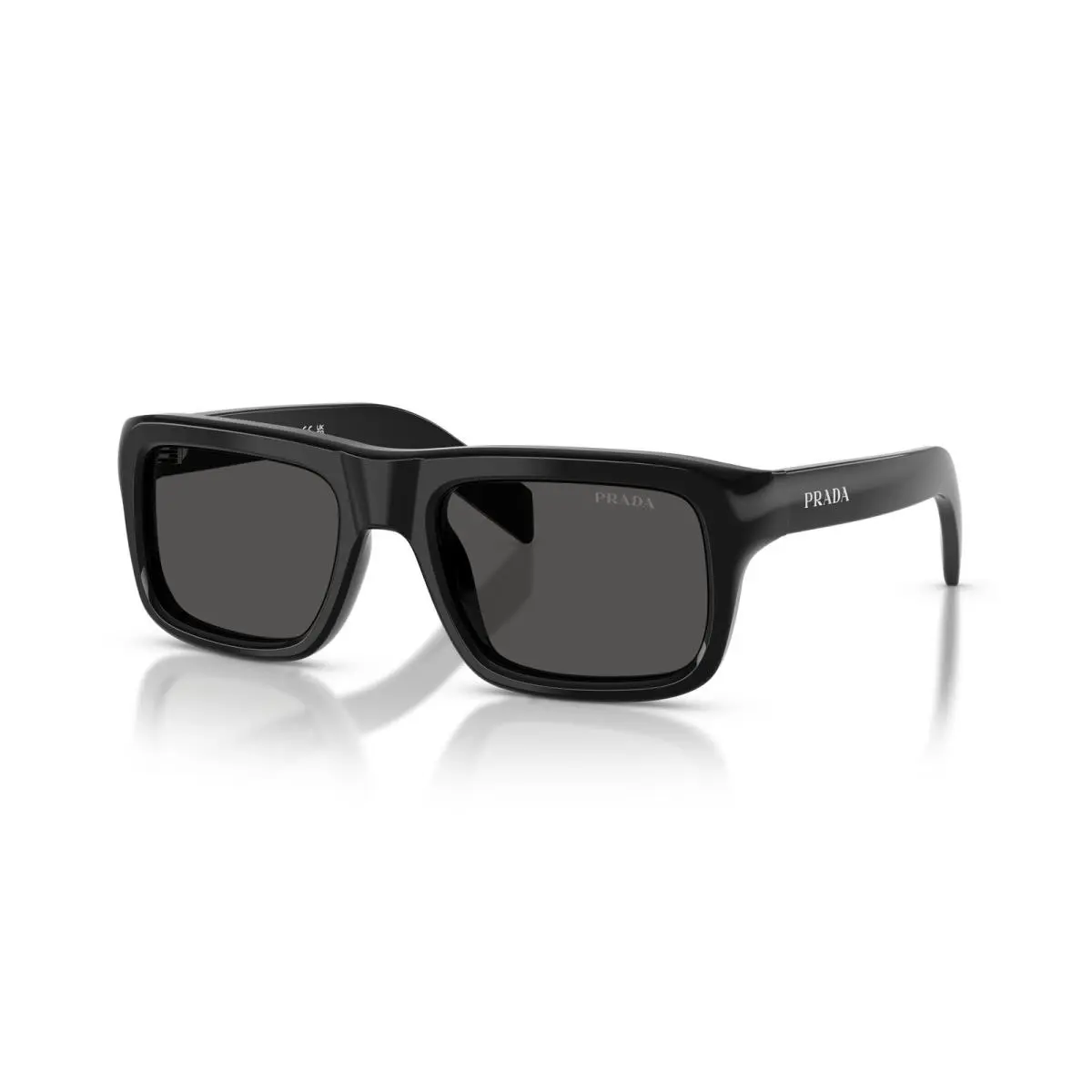 D11S Sunglasses 16K08Z Black by Prada