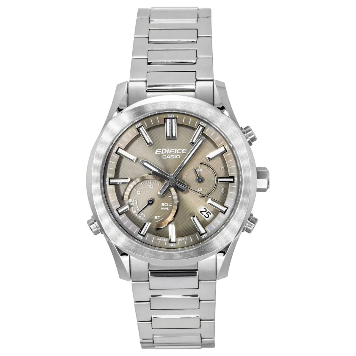 Edifice Chronograph Brown Dial Solar 100M EQB-1300D-5A Men`s Watch by Casio