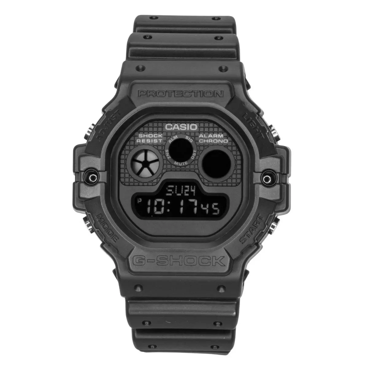 G-shock Digital Resin Strap Quartz DW-5900UBB-1 200M Men`s Watch by Casio
