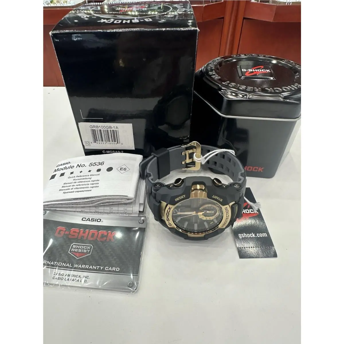 G Shock Watch GRB100GB-1A by Casio