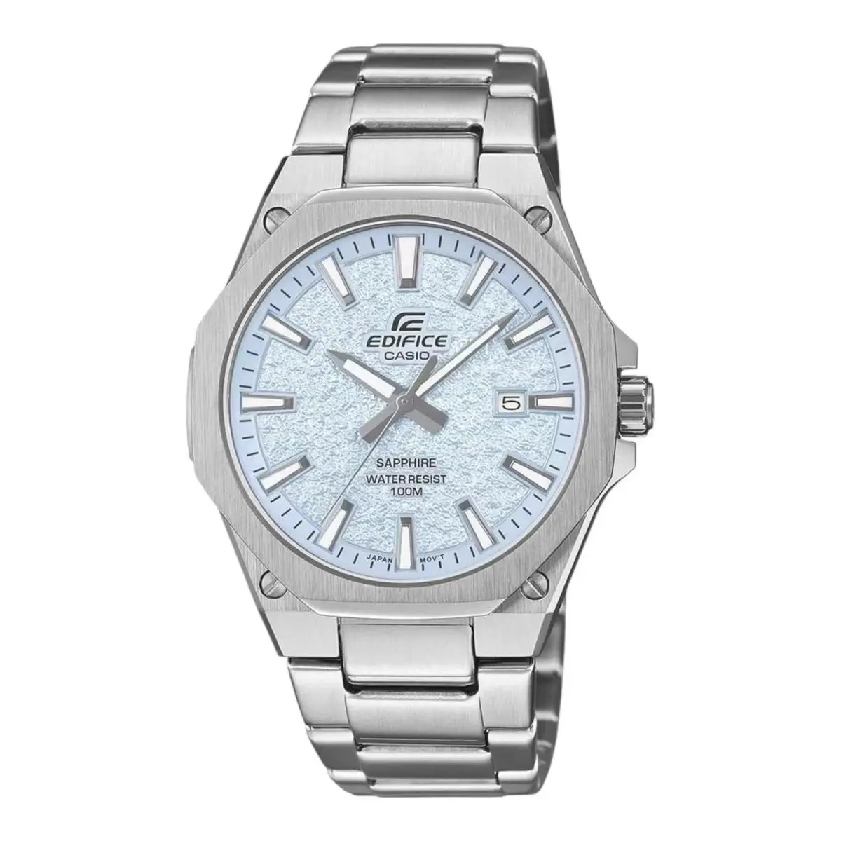 EFR-S108DE-2 Mens Watch Edifice Blue Dial Stainless Steel Sapphire by Casio