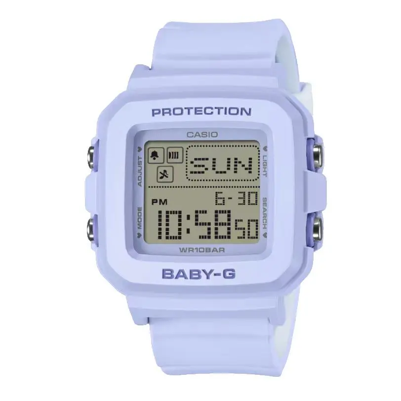 G-shock Baby-g Digital Watch Black Resin BGD-10KH-2B by Casio