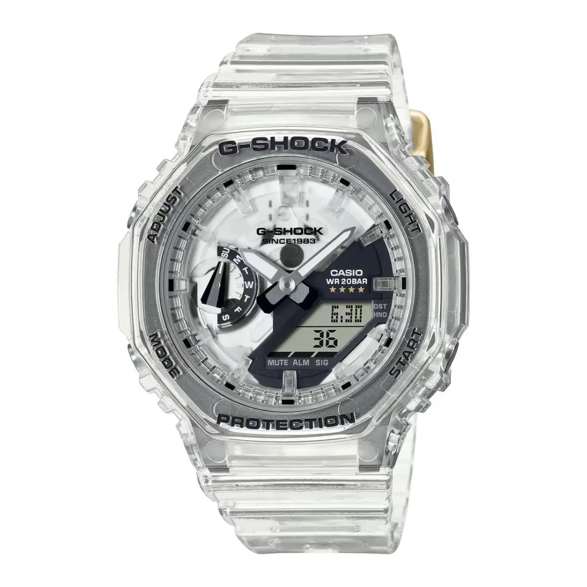 G-shock Woman Watch GMA-S2140RX-7AJR 40th Anniversary Clear Remix by Casio