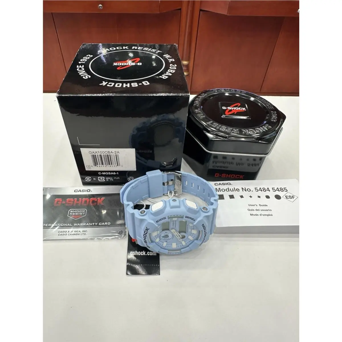 G Shock Watch GAX100CSA-2A Rare by Casio
