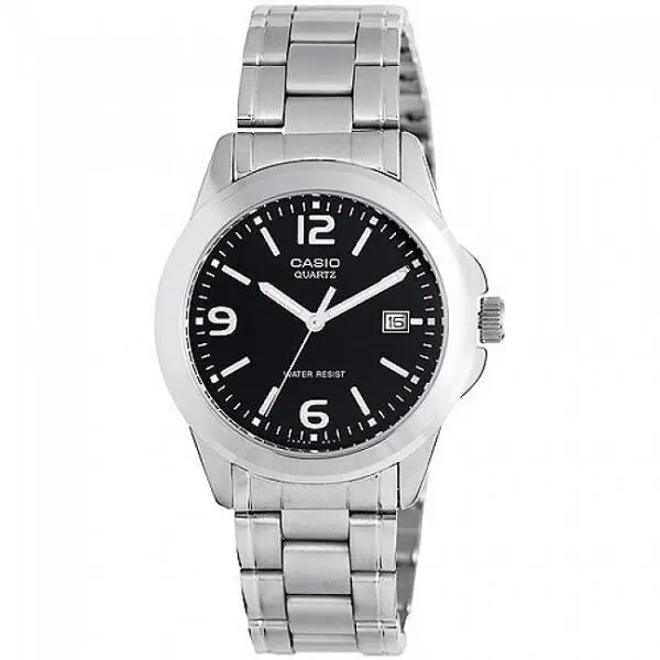 Women`s Water Resistant Silver Stainless Steel Strap Analog Watch LTP-1215A-1ADF by Casio