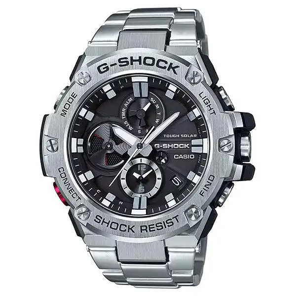 Casio Men`s G-shock G-steel Stainless Steel Quartz Watch - GSTB100D-1A