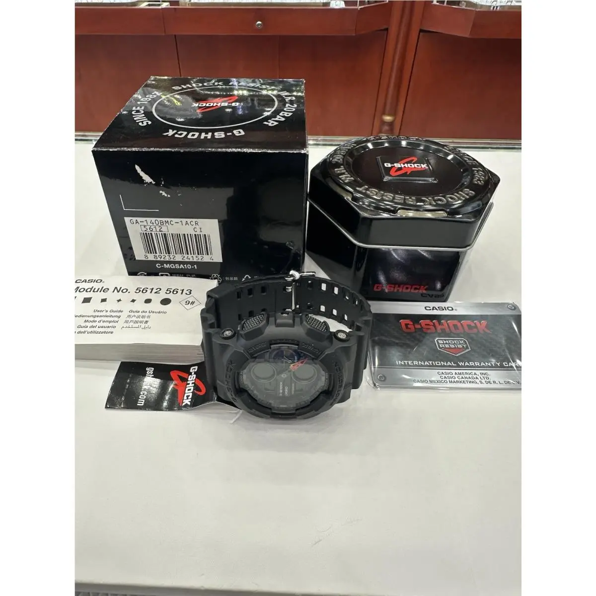 G Shock Watch GA-140BMC-1ACR by Casio
