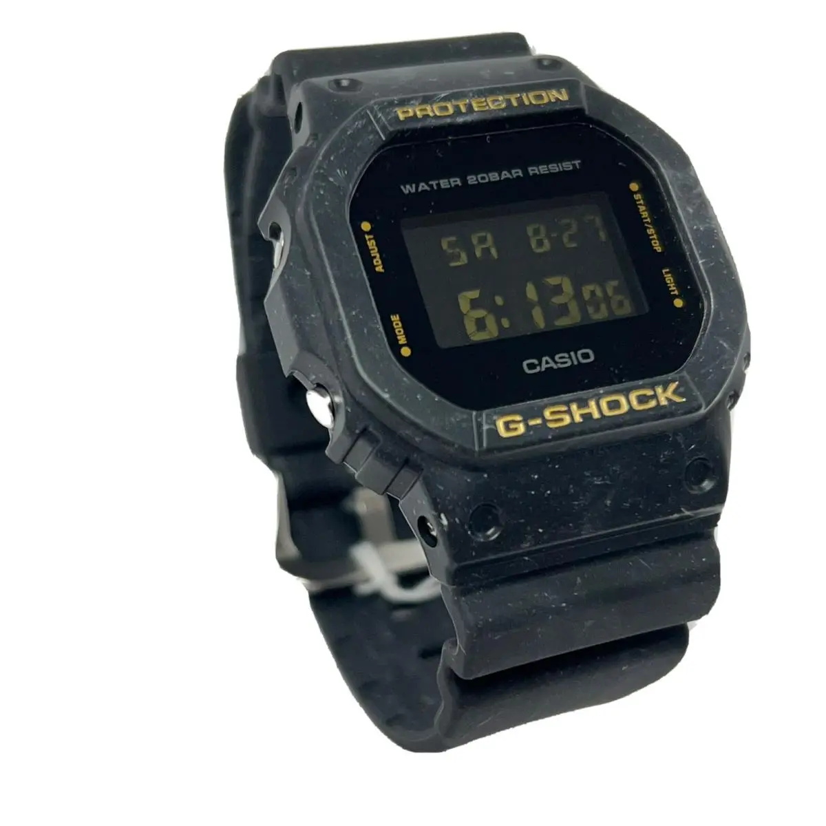 G Shock DW5600WS-1 DW5600WS Black DW-5600 w/ Box by Casio