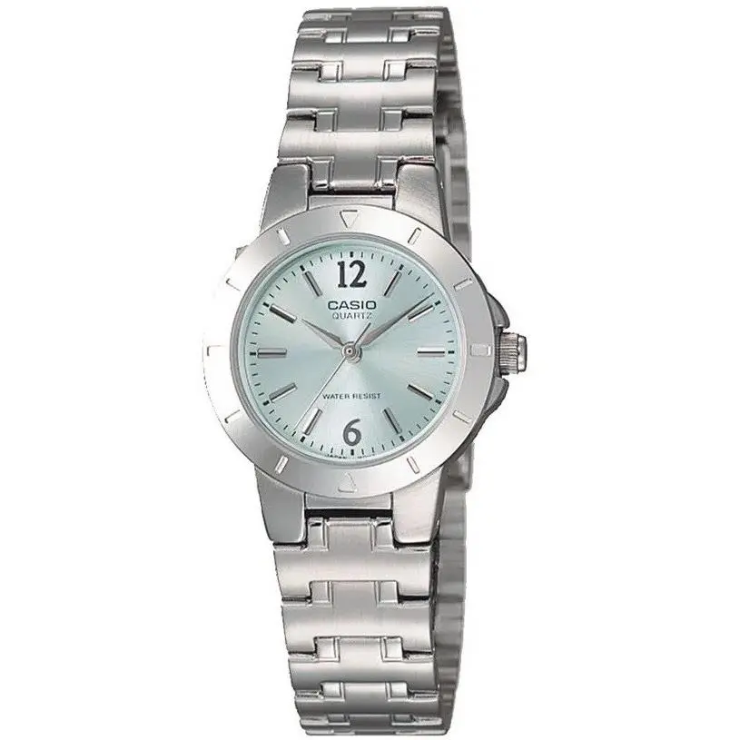 Japanese Quartz Movement Women`s Silver 25mm Watch LTP-1177A-3ADF by Casio