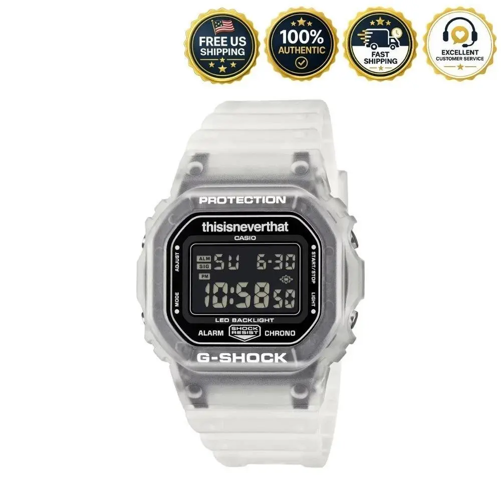 G-shock x Thisisneverthat DW-5600TNT-7 Watch Clear by Casio