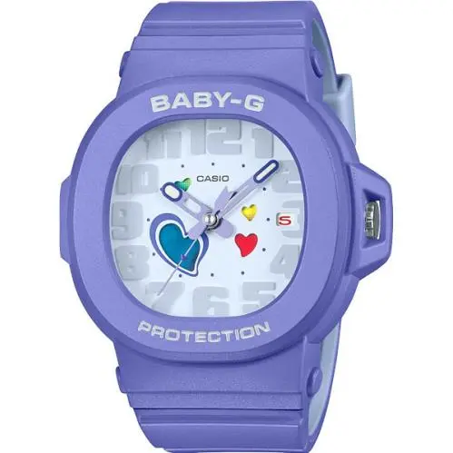 G-shock Baby-g Analog Watch Purple Resin BGA-10-6A by Casio
