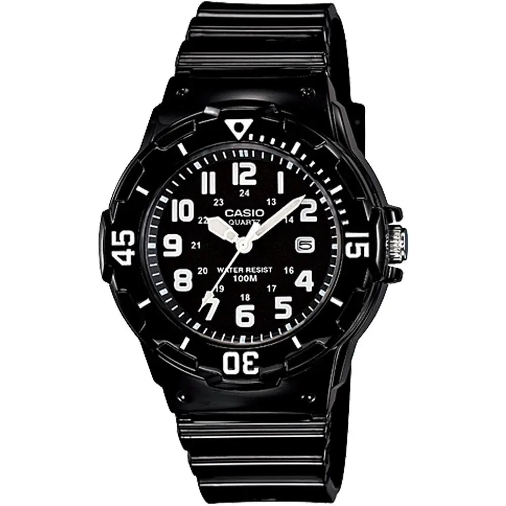 Enticer Analog Black Dial Dress LRW-200H-1BVDF Women`s Ladies Watch by Casio