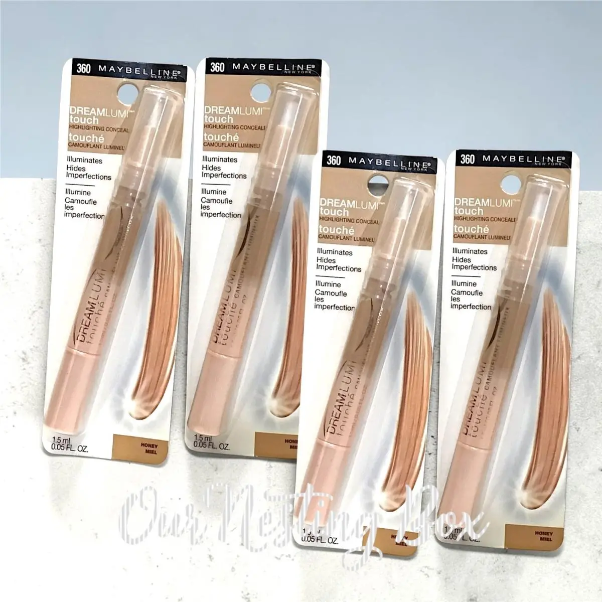 4 New Maybelline Dream Lumi Touch Highlighting Concealer 360 Honey