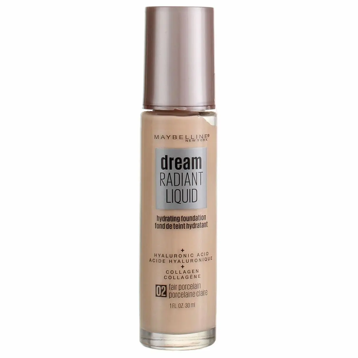6 Pack Maybelline Dream Radiant Liquid Hydrating Foundation Fair Porcela