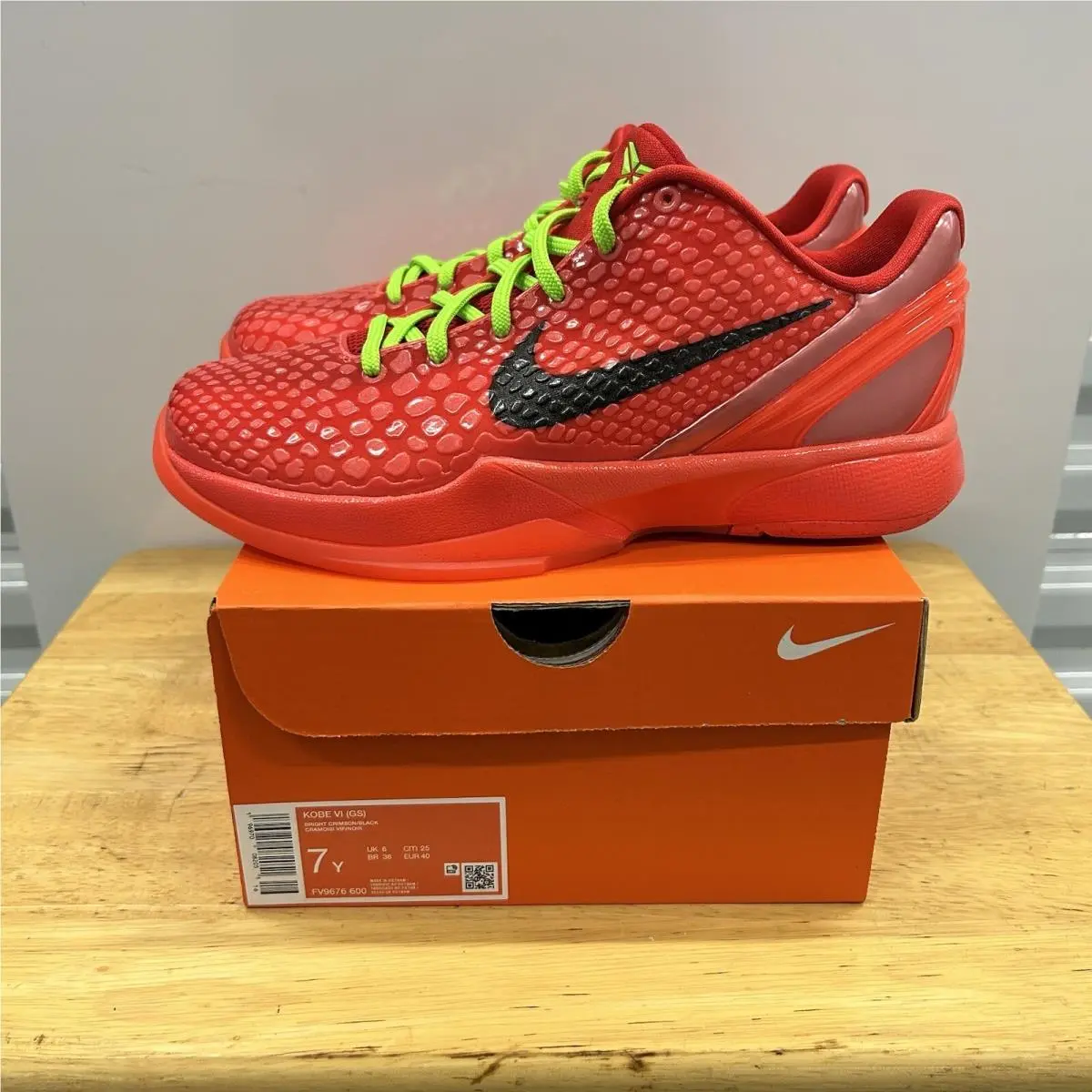 Nike shoes - Nike Kobe 6 - Kobe - FV9676-600 - Red 4