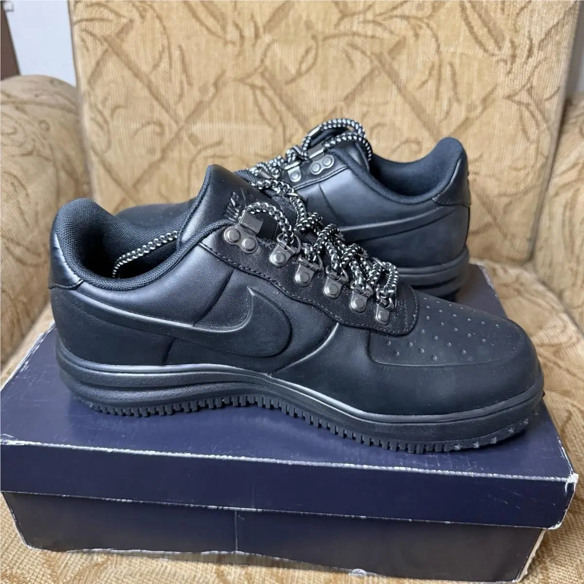 Nike shoes - Nike Lunar Force 1 Duckboot - AA1125-001 - Black (UPC: 823233310940) 0