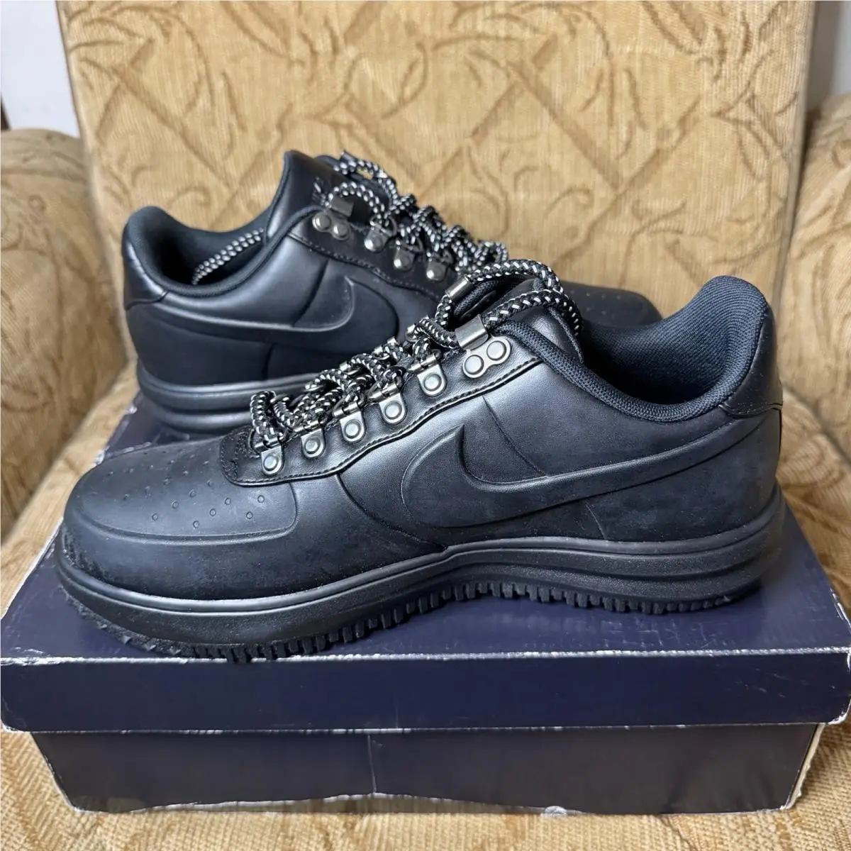 Nike shoes - Nike Lunar Force 1 Duckboot - AA1125-001 - Black (UPC: 823233310940) 1
