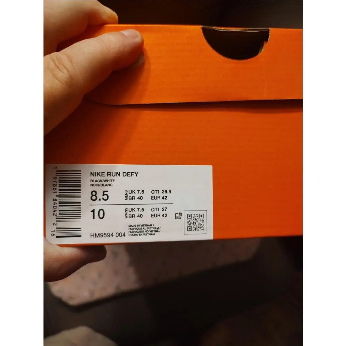 Nike shoes - Nike Run - Run - HM9594 - Black 0