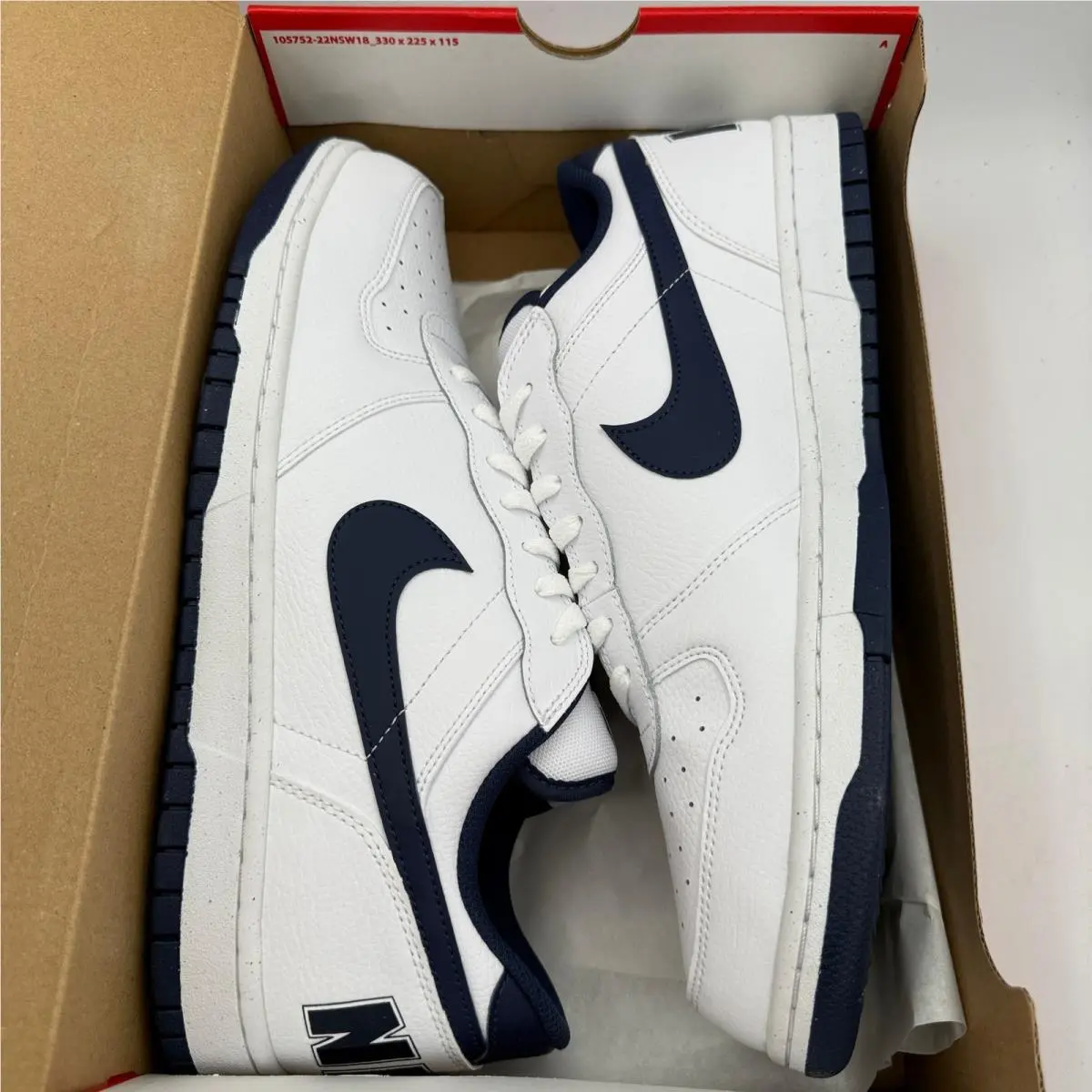 Nike shoes - Big Nike Low - Big Low - White 4