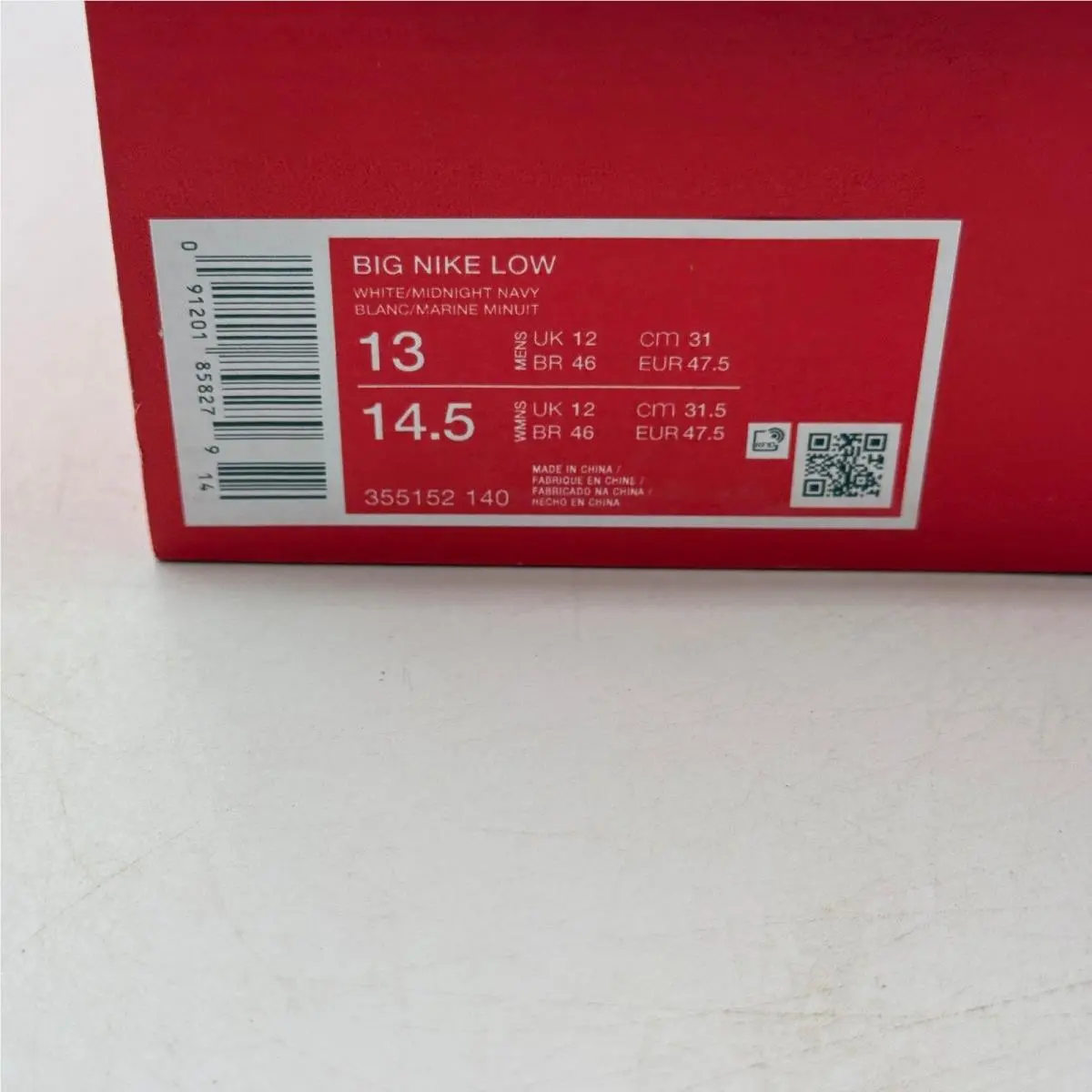 Nike shoes - Big Nike Low - Big Low - White 5