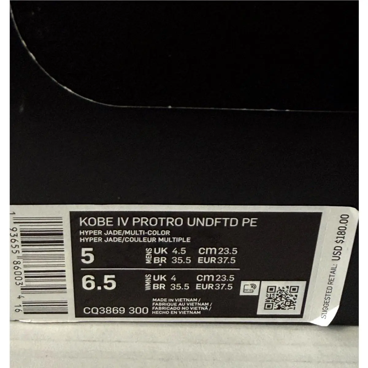 Nike shoes - Nike Kobe 4 - Kobe - CQ3869-300 - Blue 13