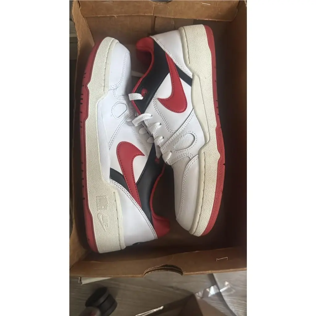 Nike shoes - Nike Full Force - Full Force - White 5