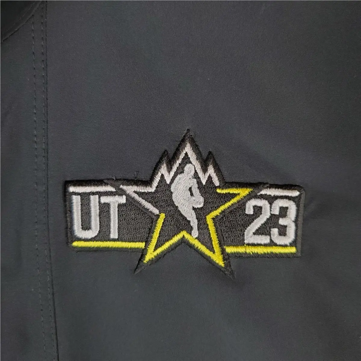 Nike clothing - golf casual jacket coat windbreaker swoosh nike fit full zip waterproof windproof vintage performance sportswear wicking breathable 2023 nba all star game storm fit advanvced goretex gore tex salt - Black 6