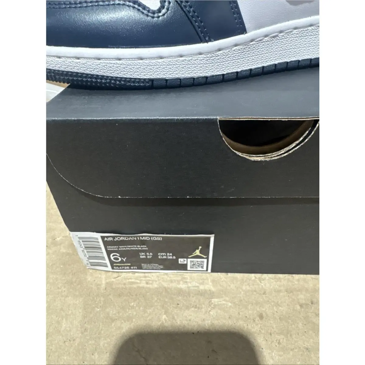 Nike shoes - Air Jordan 1 Mid - Air Mid - Blue 0