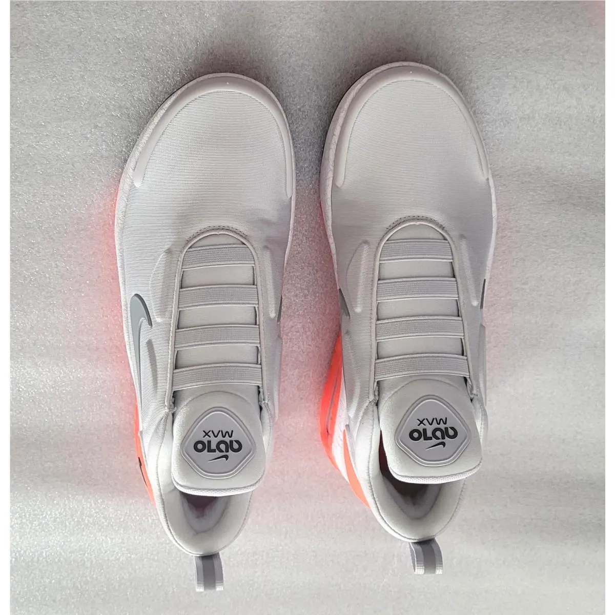 Nike shoes - Nike Adapt Auto Max - Adapt Auto Max - CI5018-002 - Orange-White 8