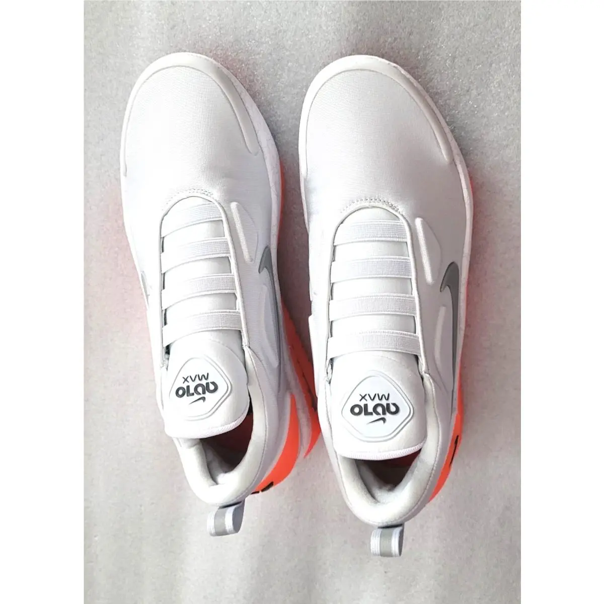 Nike shoes - Nike Adapt Auto Max - Adapt Auto Max - CI5018-002 - Orange-White 0