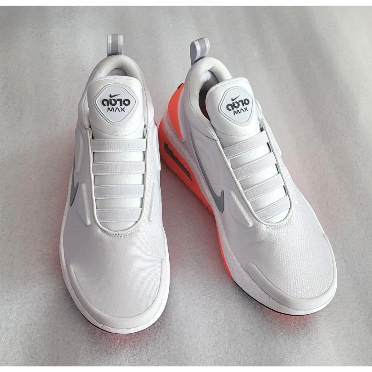 Nike shoes - Nike Adapt Auto Max - Adapt Auto Max - CI5018-002 - Orange-White 6