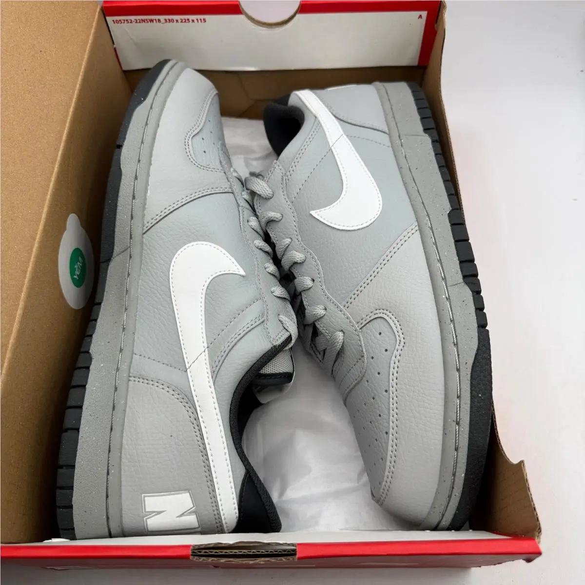 Nike shoes - Big Nike Low - Big Low - Gray 4