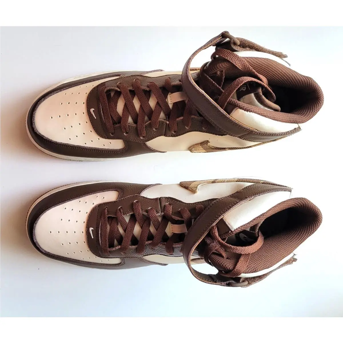 Nike shoes - Nike Air Force 1 - Air Force - DV0792 100 - Brown 10
