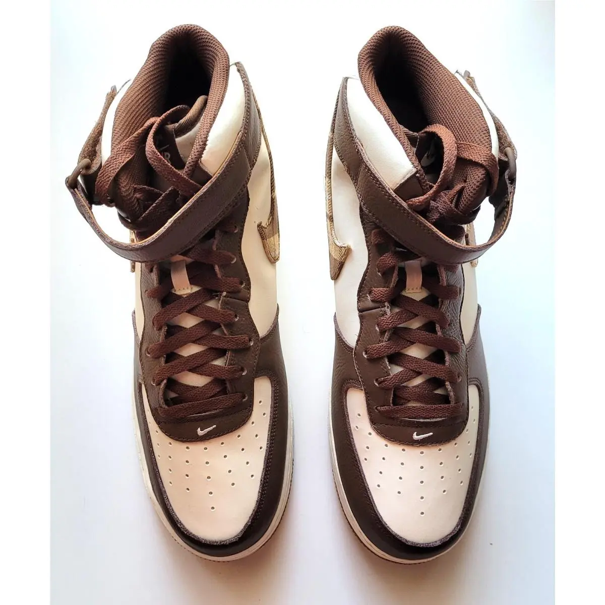 Nike shoes - Nike Air Force 1 - Air Force - DV0792 100 - Brown 12