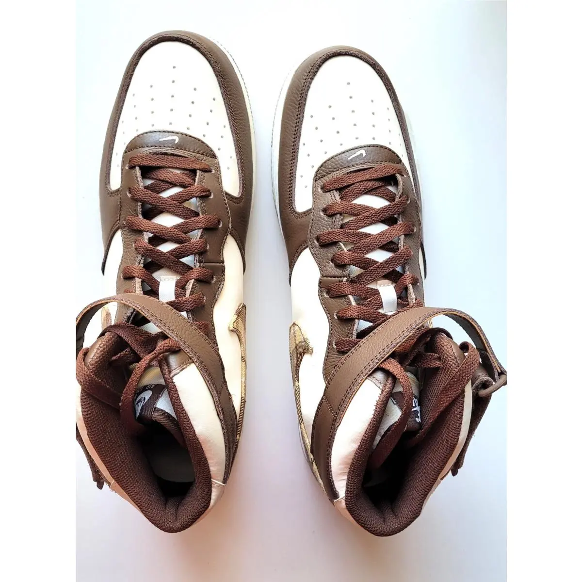 Nike shoes - Nike Air Force 1 - Air Force - DV0792 100 - Brown 7