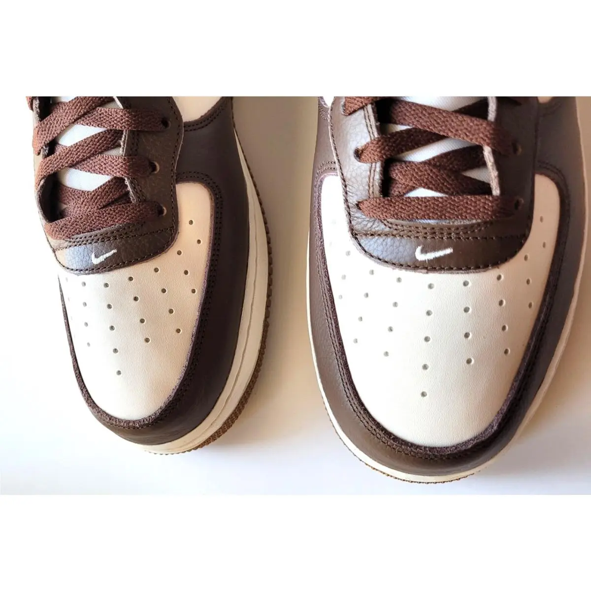 Nike shoes - Nike Air Force 1 - Air Force - DV0792 100 - Brown 8