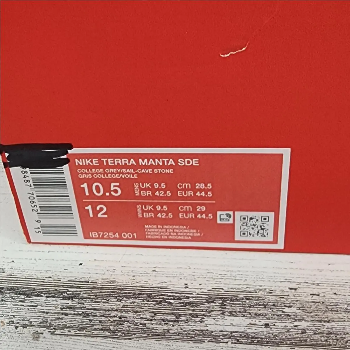 Nike shoes - Nike Terra Manta SDE - Terra Manta SDE - Gray 5