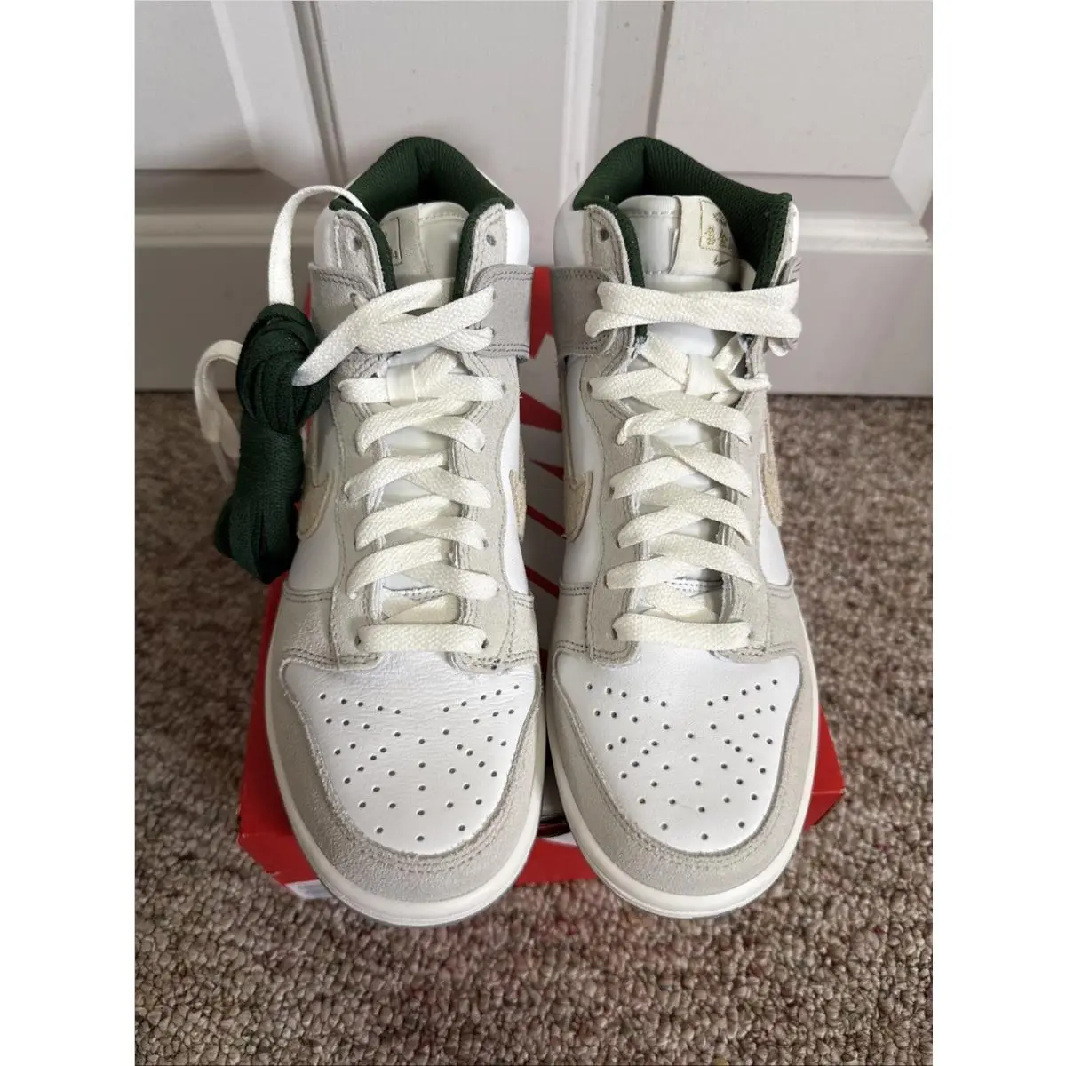 Nike shoes - Nike Dunk High GS - Dunk High - White 2