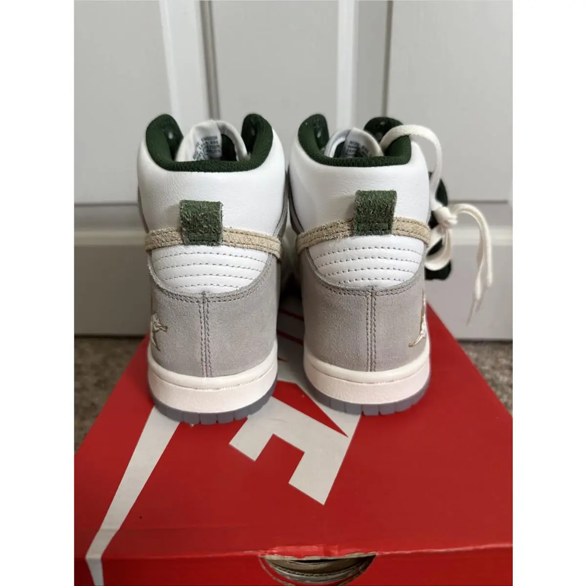 Nike shoes - Nike Dunk High GS - Dunk High - White 4