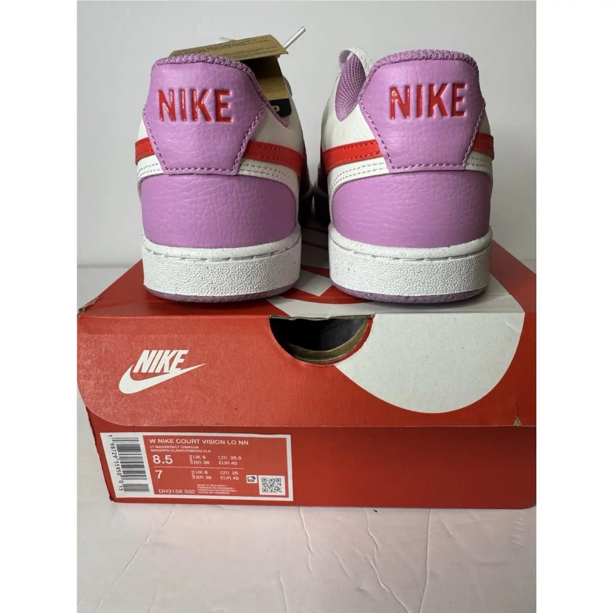 Nike shoes - Nike Court Vision - Court Vision - DH3158-502 - Pink 5